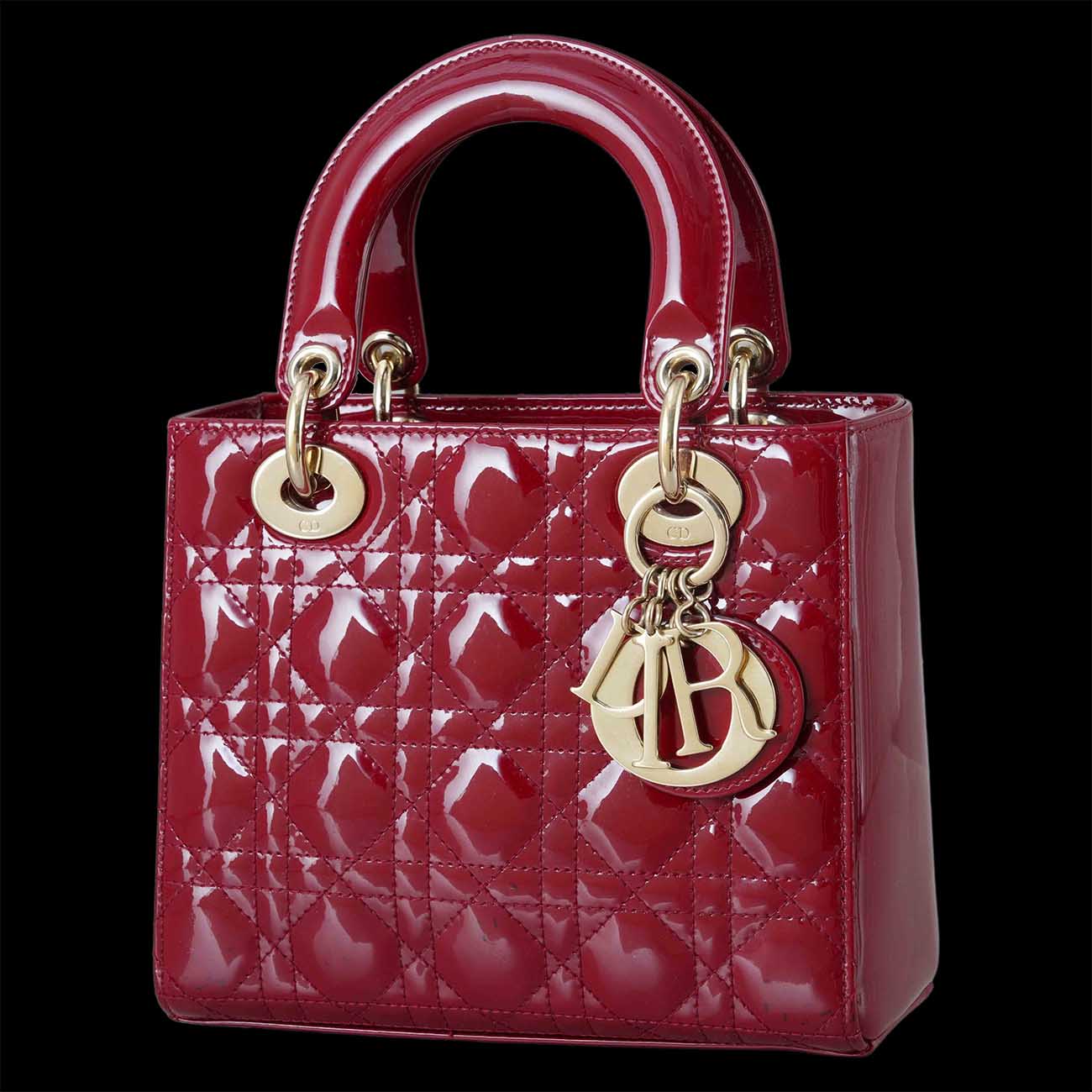 CHRISTIAN DIOR(USED)크리스찬디올 페이던트 레이디디올 스몰 백